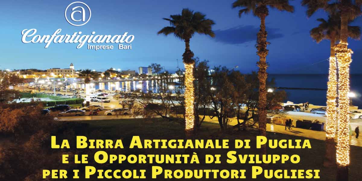 La Birra Artigianale di Puglia e le opportunità di sviluppo per i piccoli produttori pugliesi - Evento 29/06/2022